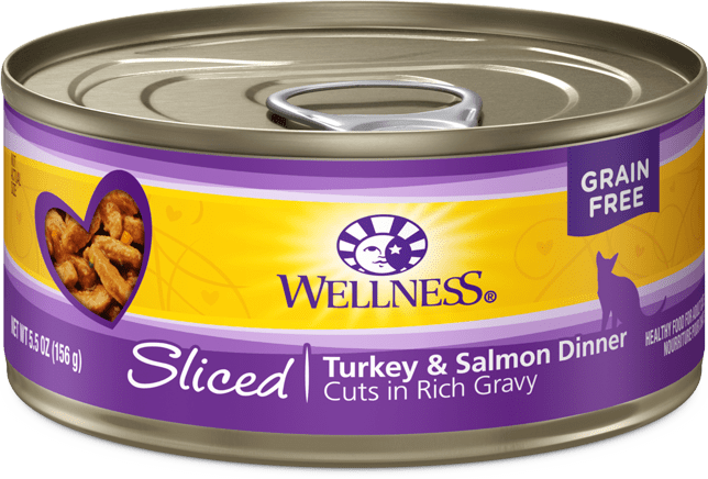 Wellness Complete Health Sliced Turkey & Salmon Dinner